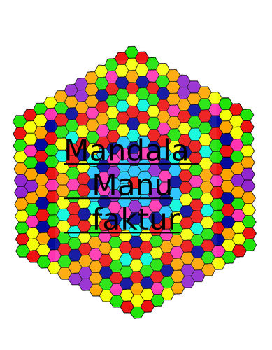 Gechanneltes Mandala 31