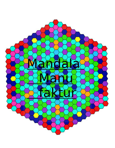 Gechanneltes Mandala 34